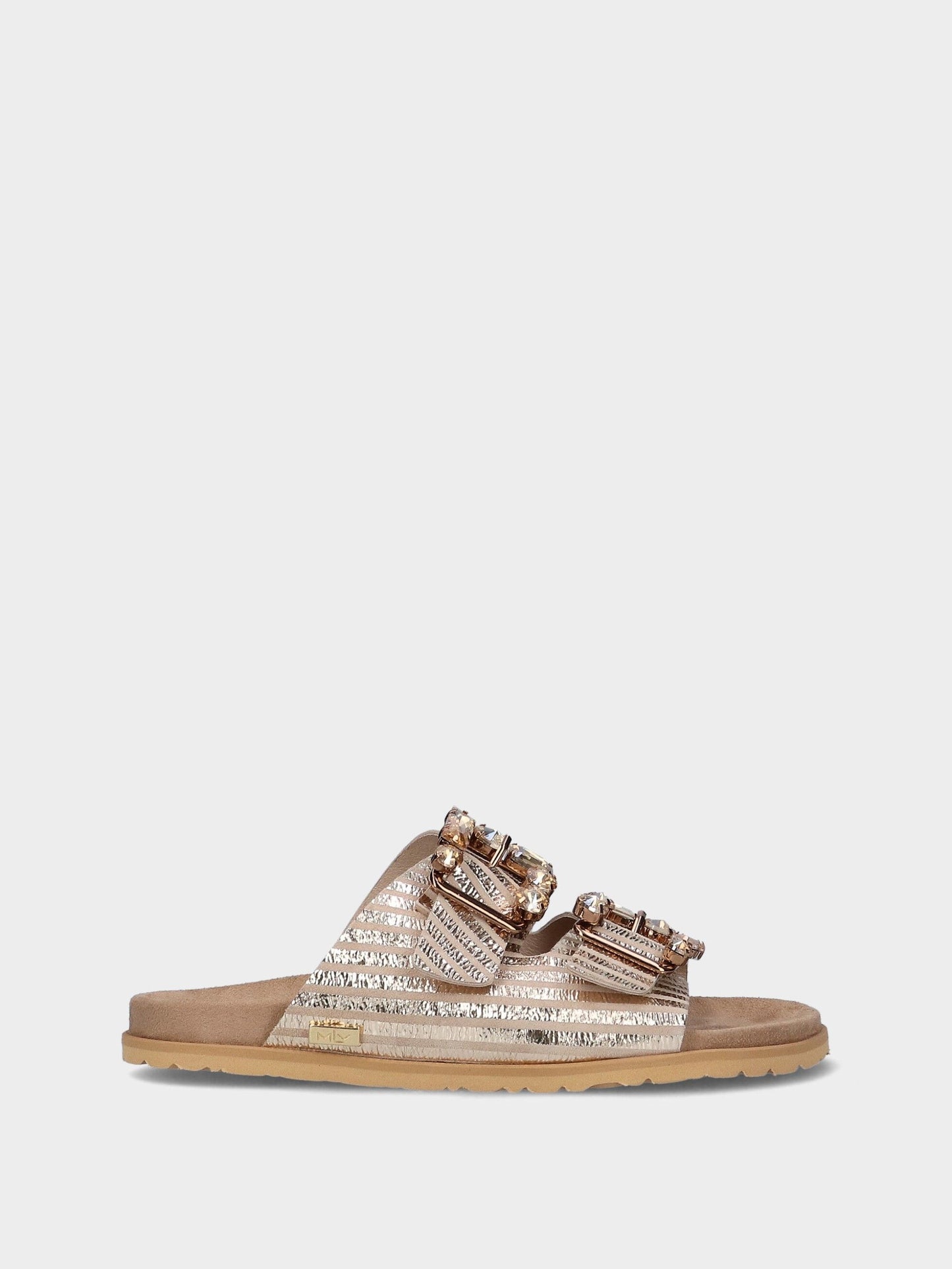 Leather slipper