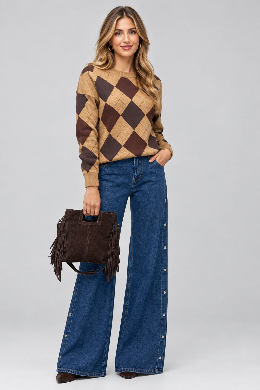 Camisola com padrão