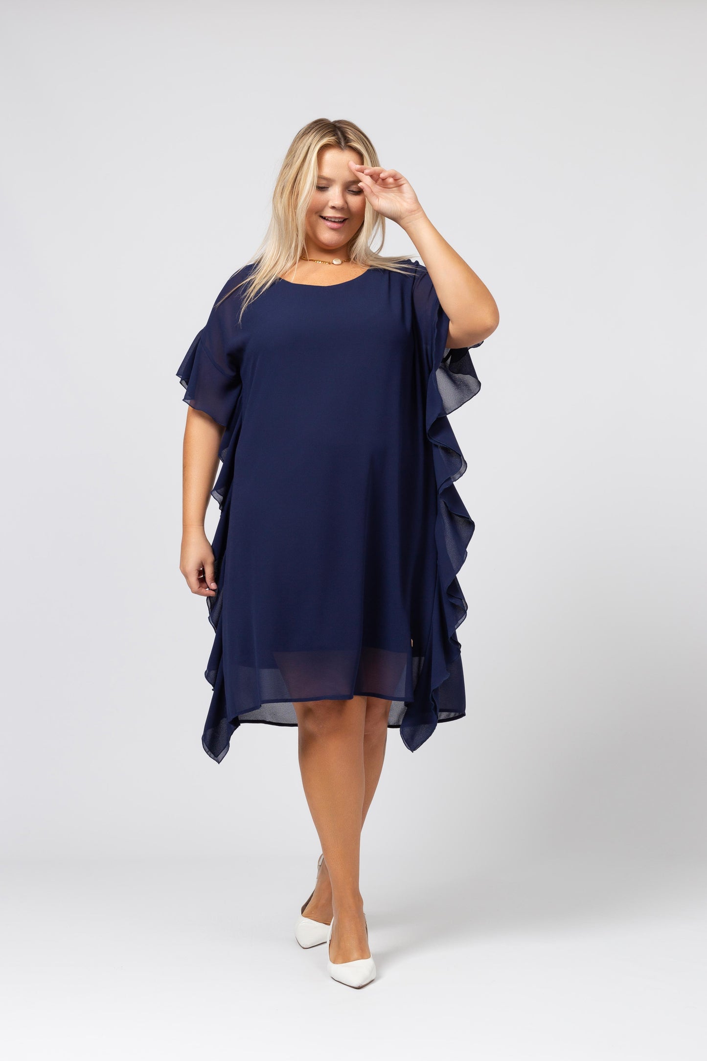 Plain short dress