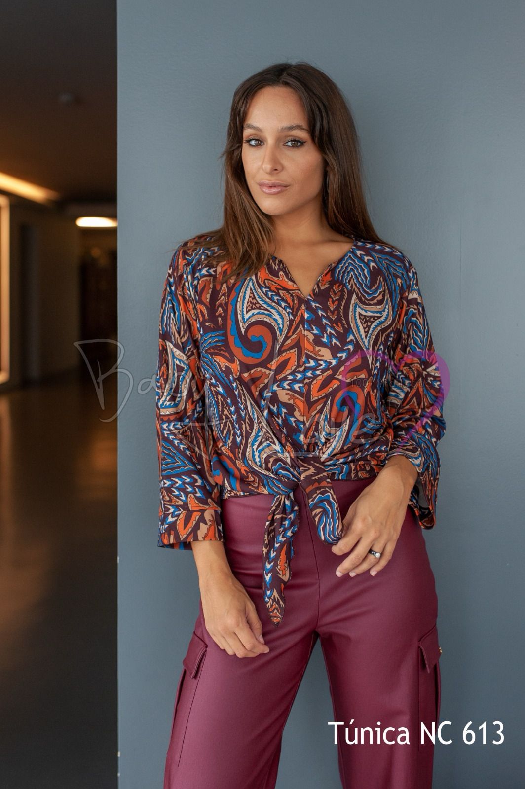 Tunic with pattern Ref. NC613
