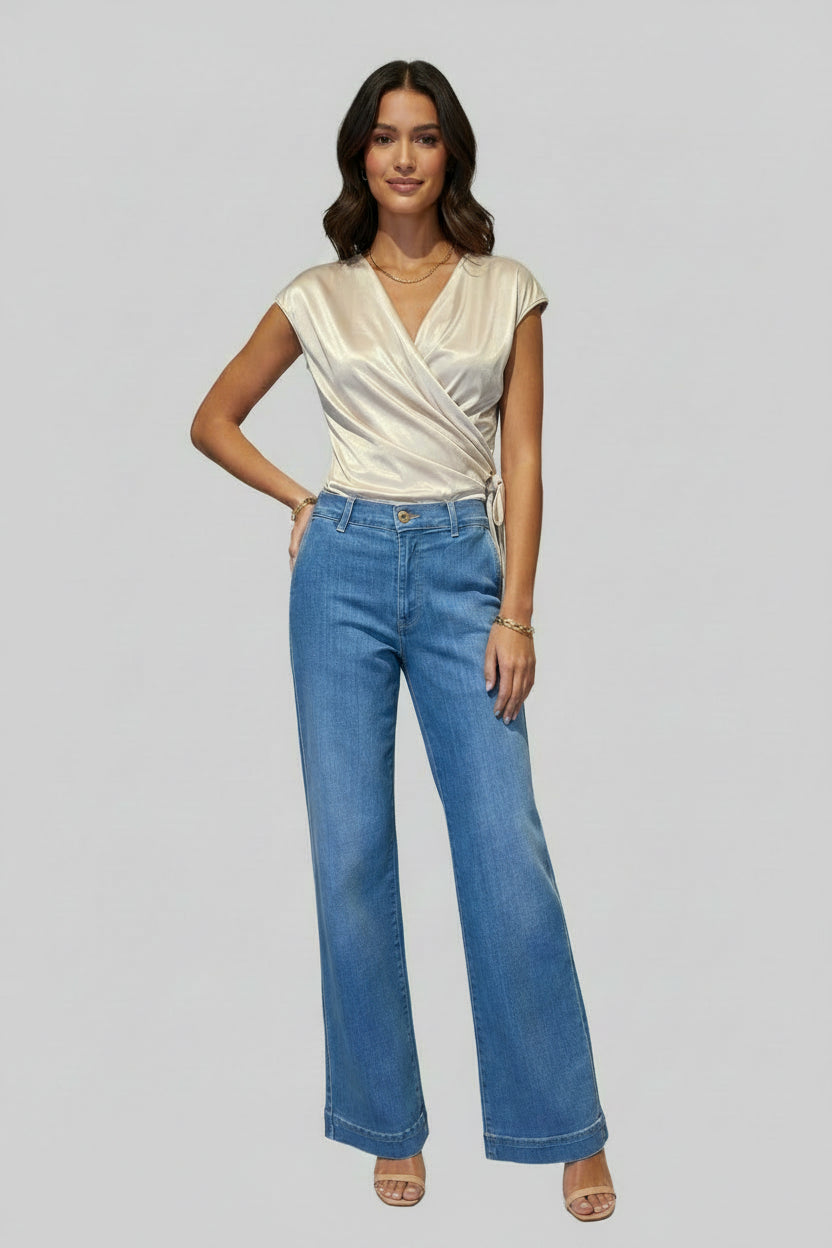 Liber Jeans Calça de ganga