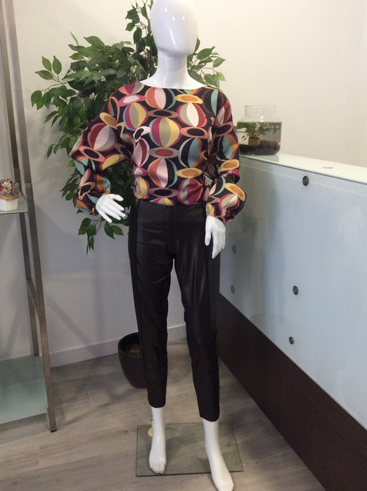 Camisa com padrão manga longa Ref. 231418