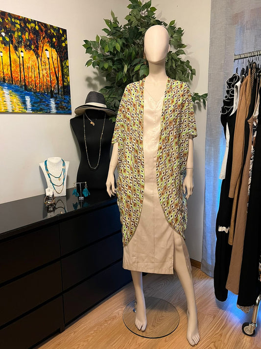 Vestido midi liso Ref. 26418