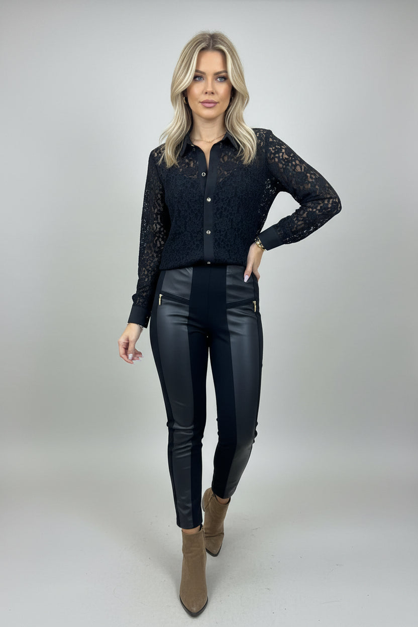Lace shirt with tank top Ref. 366920