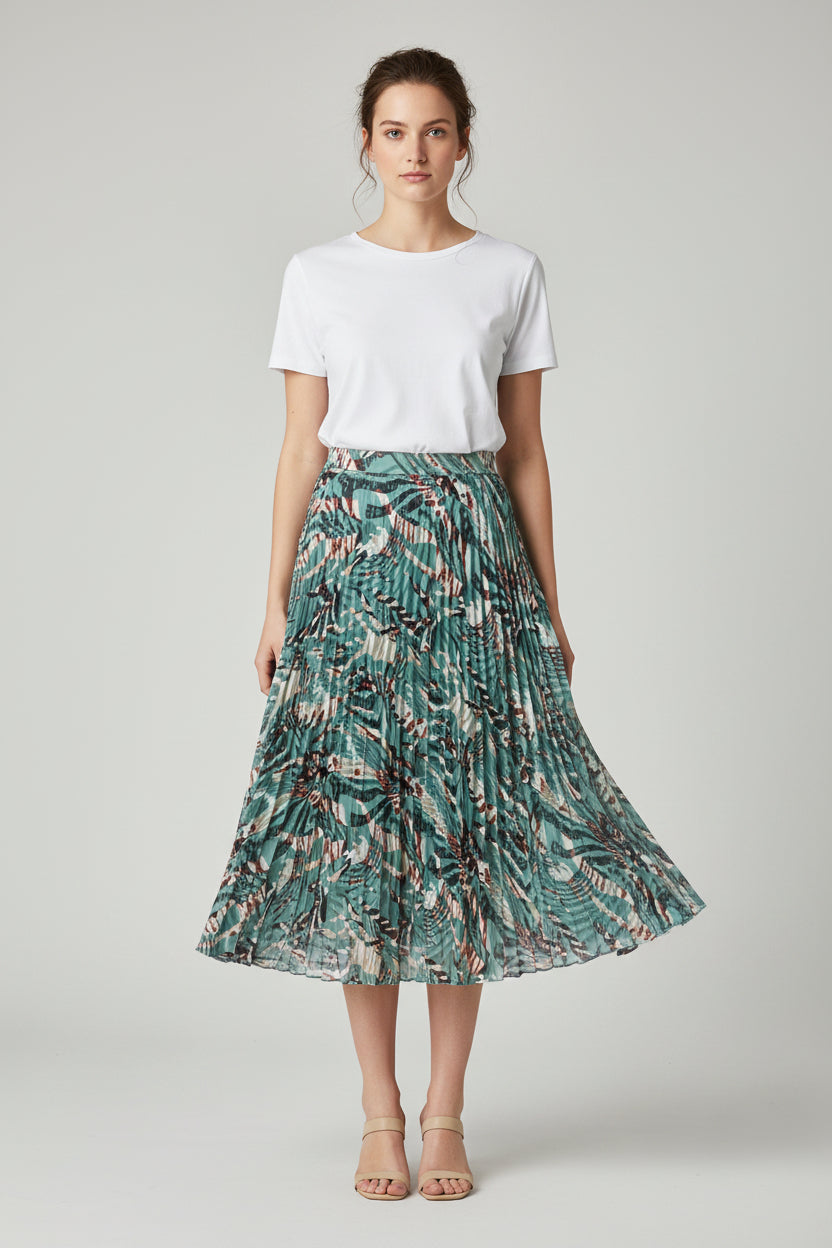 Midi skirt with print Ref. 81601035