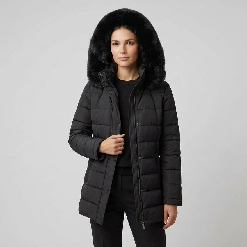 Parka com carapuço