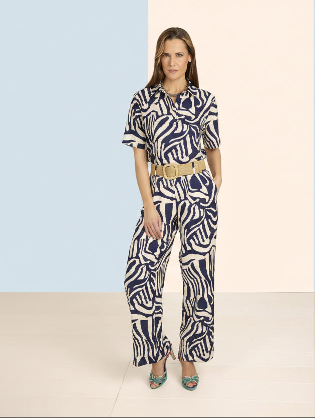 Pants with pattern