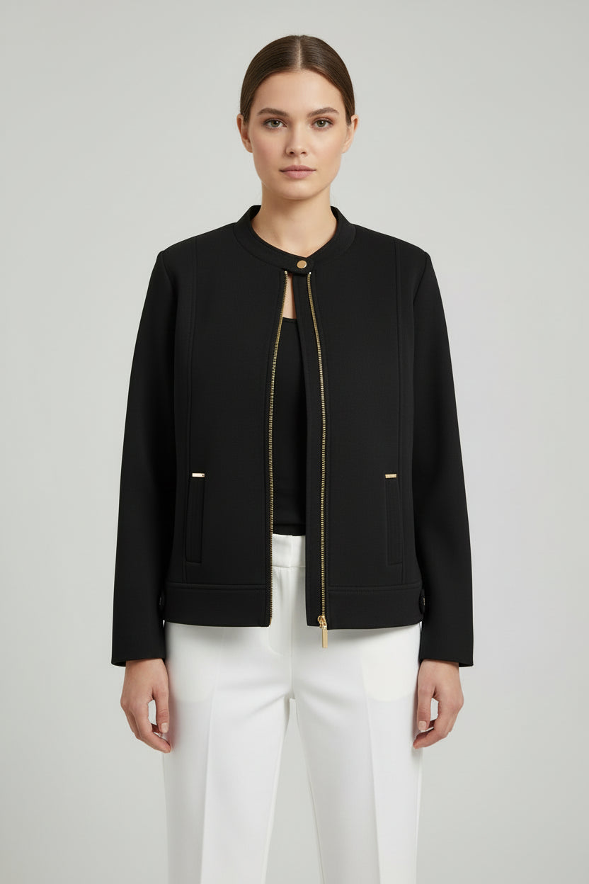 Plain suede jacket Ref. 376820