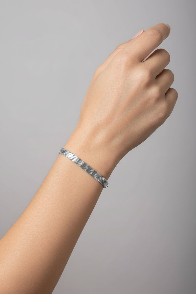 Costume Jewelry Thick stainless steel bracelet