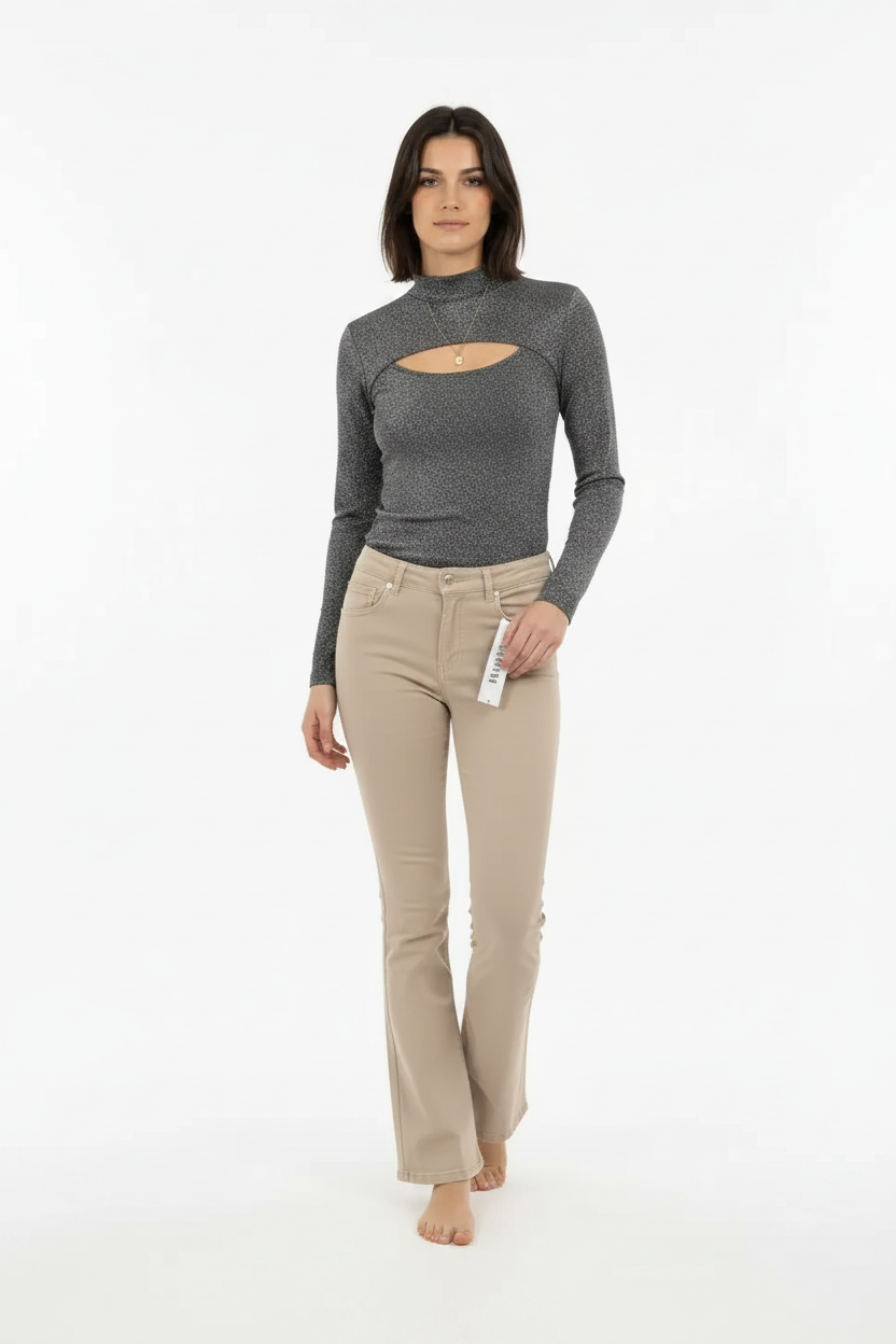 Flared jeans