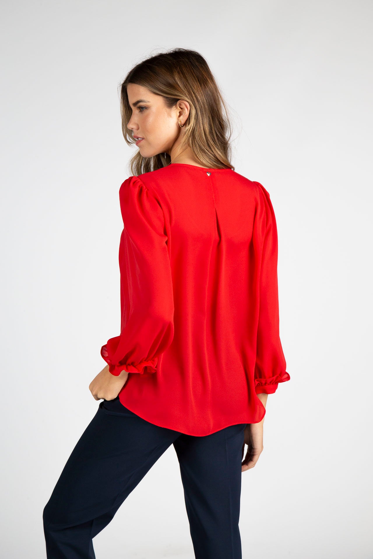 Plain tunic with buttons Ref. 257901