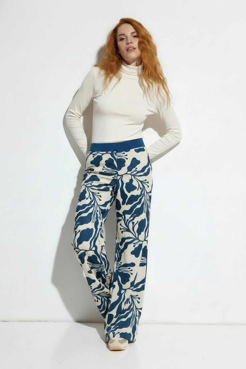 Calça com padrão Ref. 481639