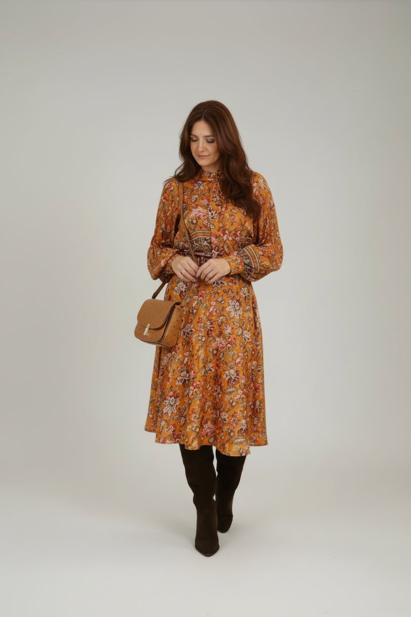 Midi skirt with print Ref. 811624