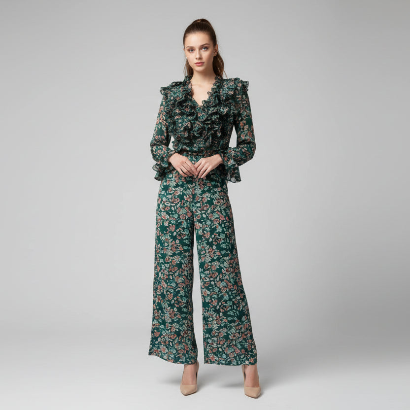 Long jumpsuit with print Ref. 100887
