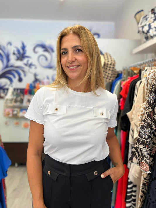 T-shirt manga curta Ref.511054