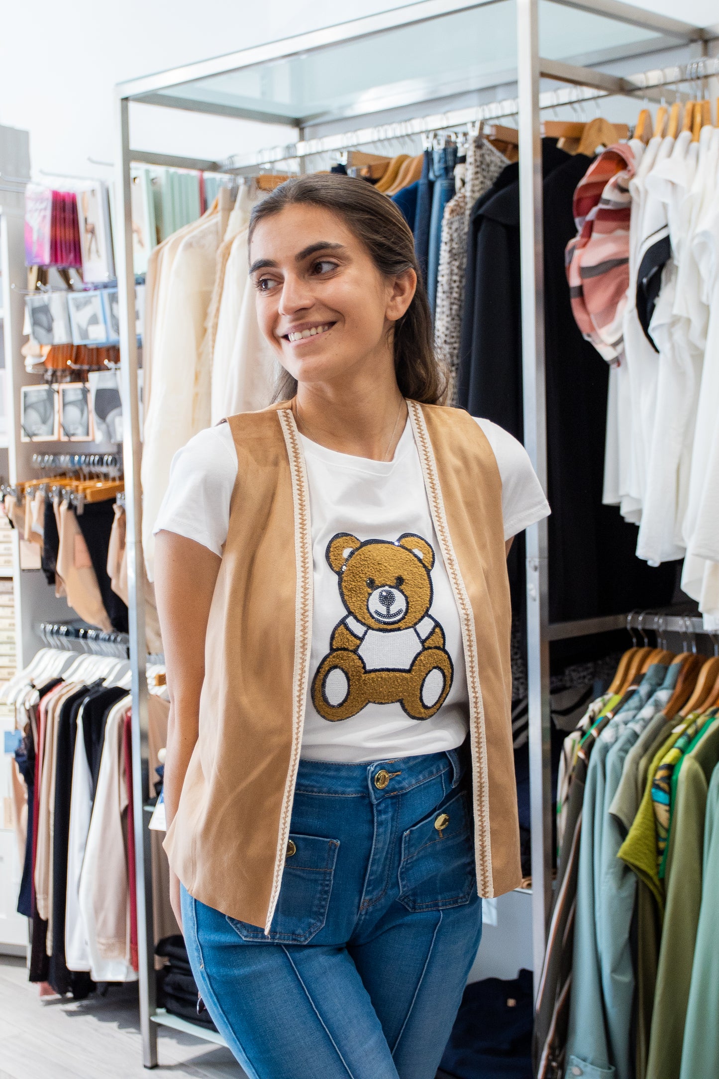 T-shirt com aplique Ref. 5020459