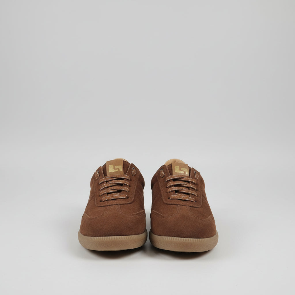 Suede leather sneakers