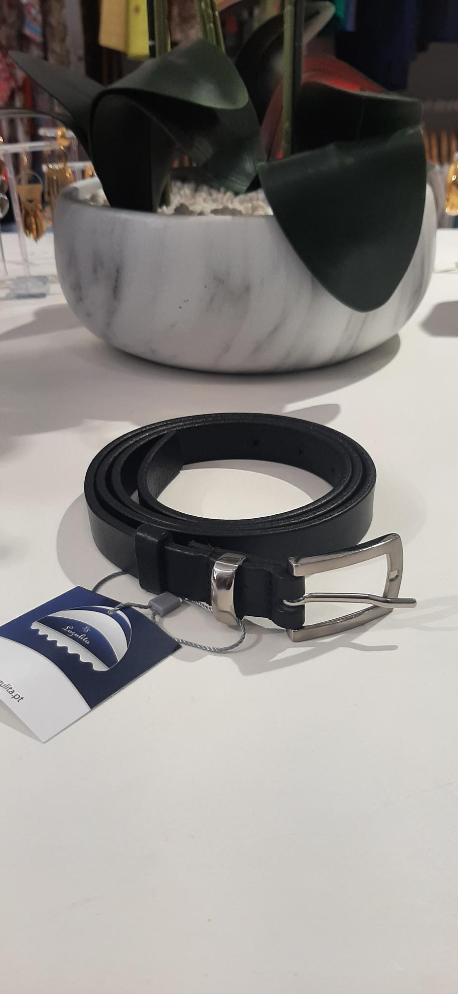 Cinto em pele 20mm Ref. 313344