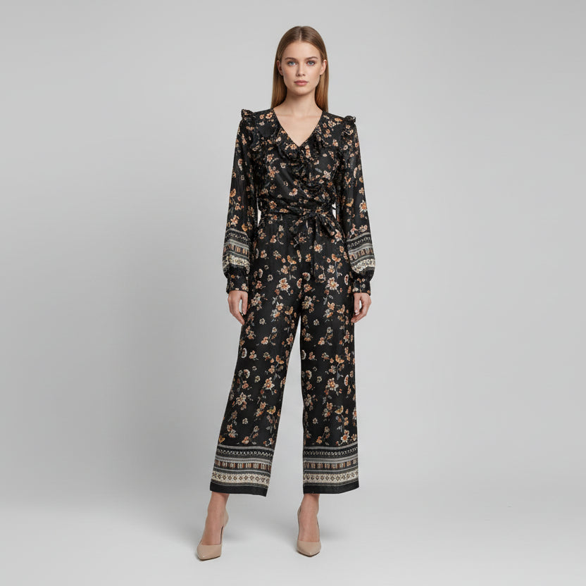 Long jumpsuit with print Ref. 100864
