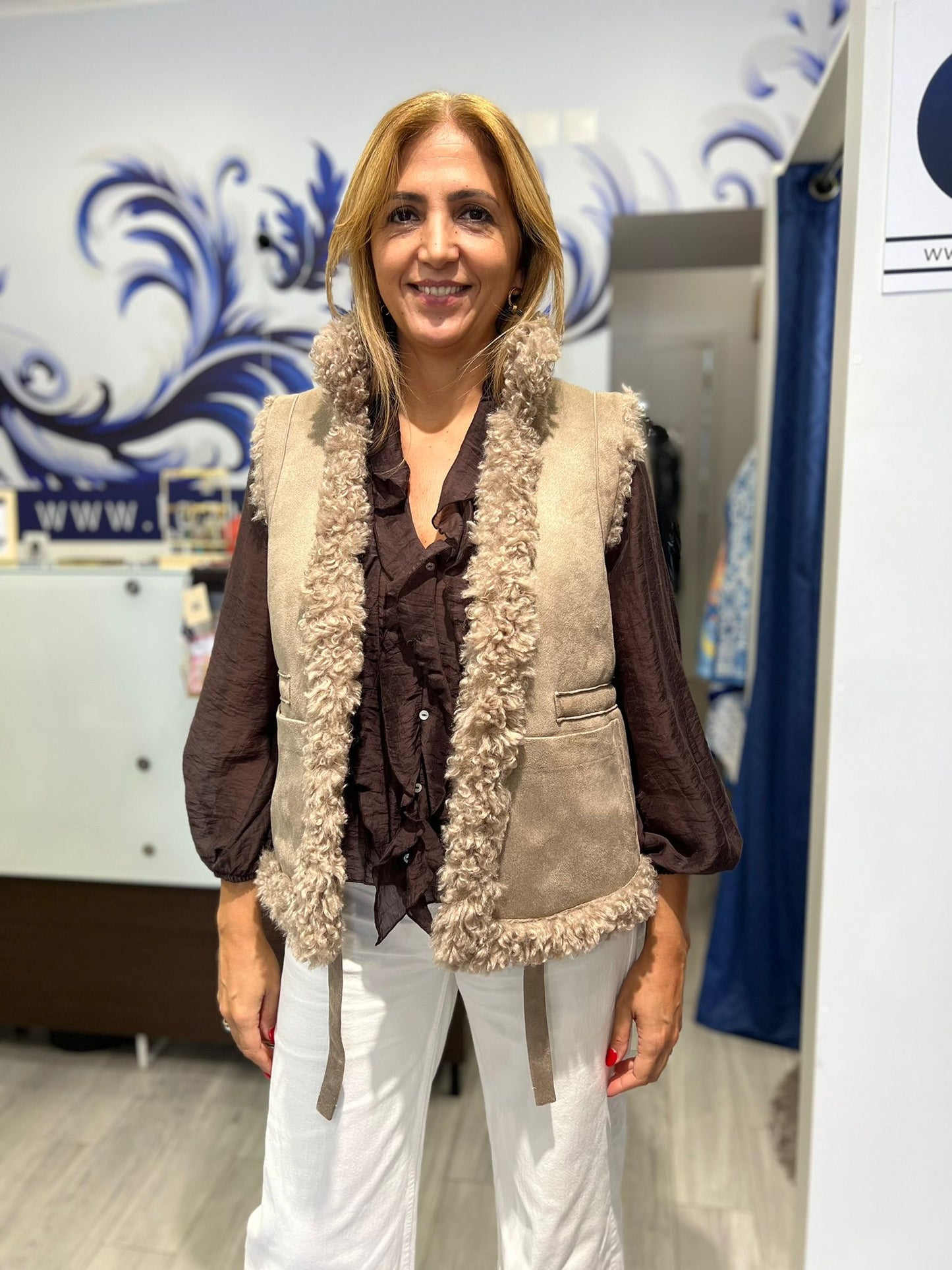 Colete de pelo Ref. 195268