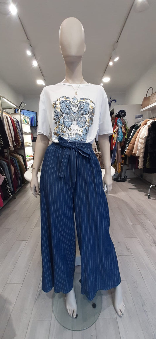 T-shirt com padrão Ref 571190