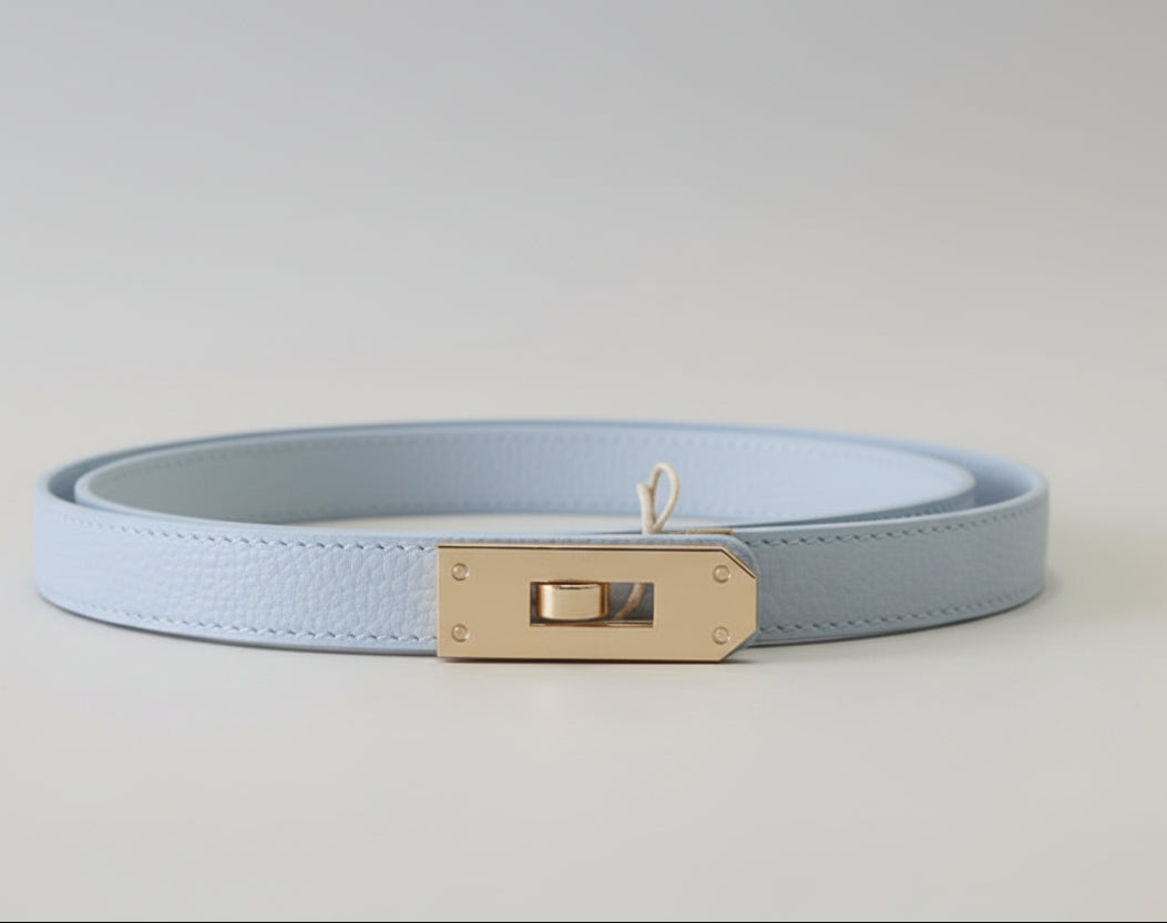 Leather belt