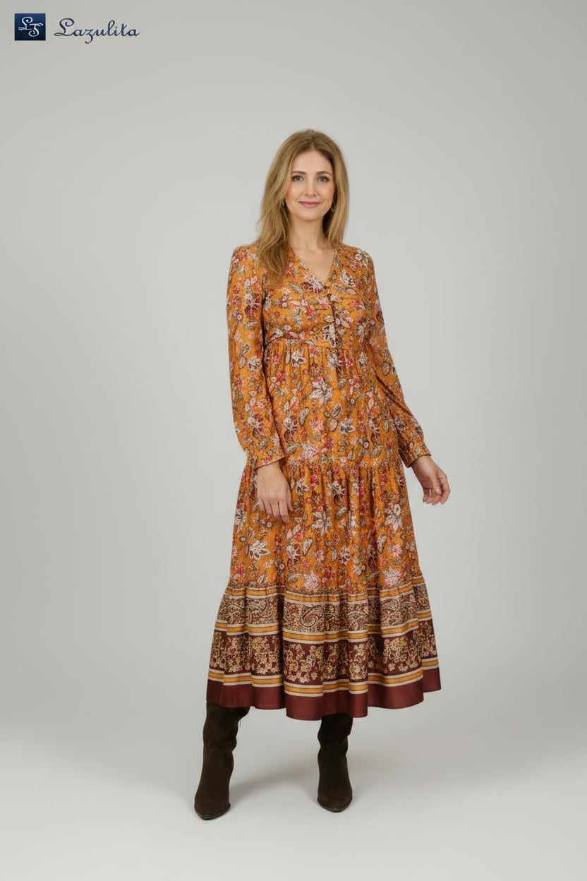 Long dress with print Ref. 180666