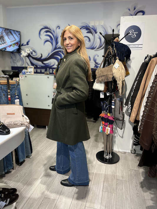 Casaco comprido liso Ref. 521082