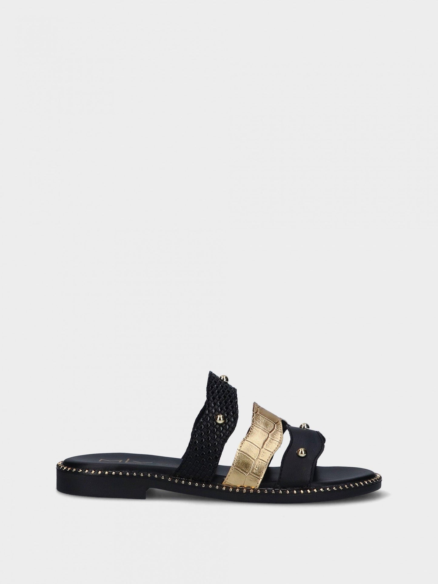 Leather slipper