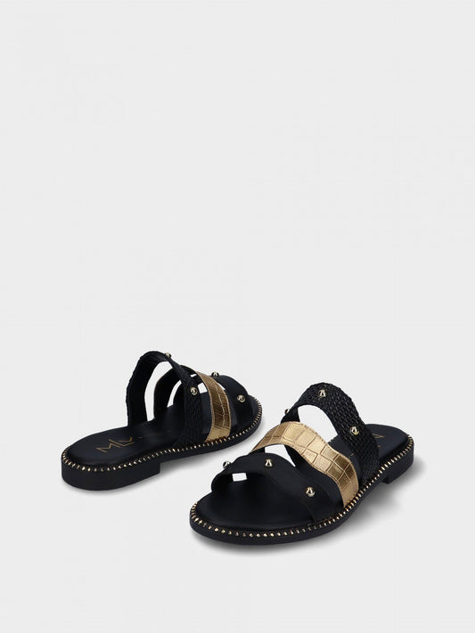 Leather slipper