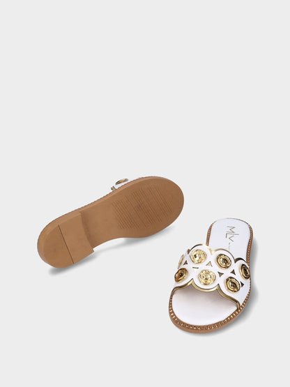 Leather slipper