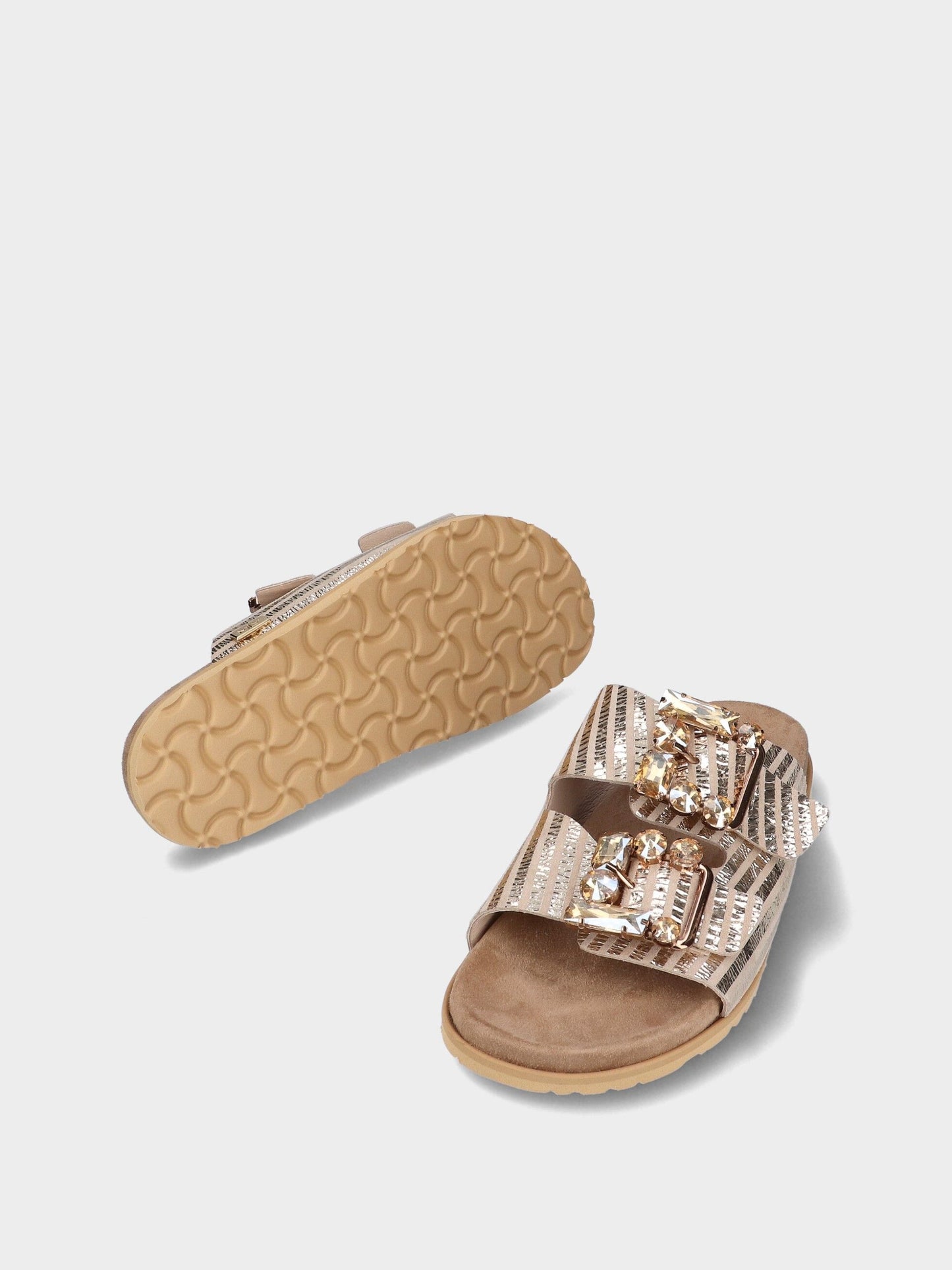Leather slipper