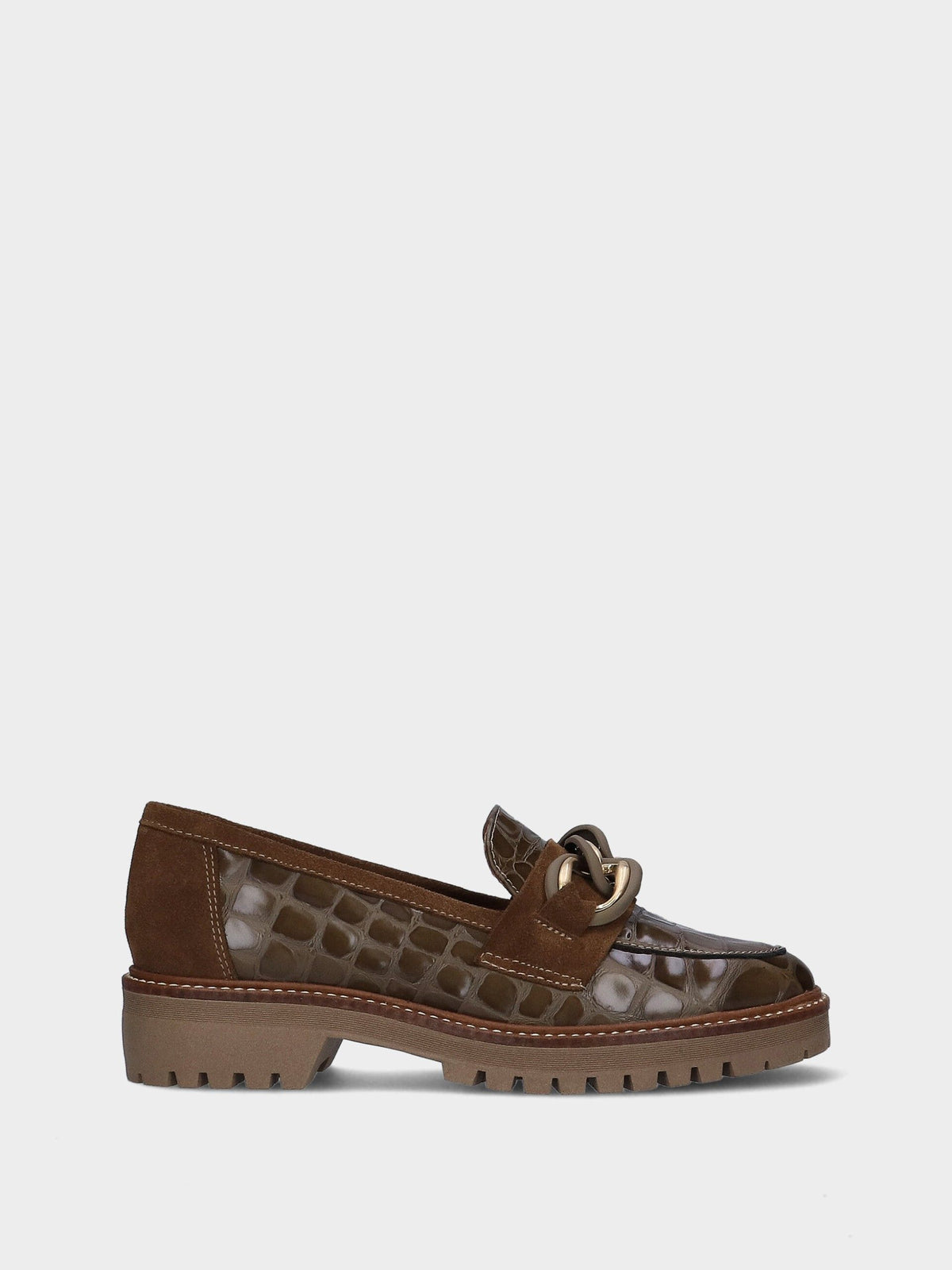 Mocassim em pele