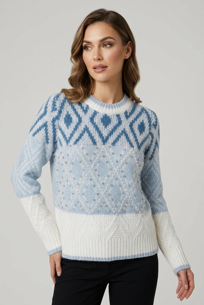 Camisola com padrão
