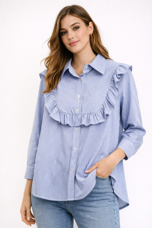 Shirt dress with stripes Ref. 16126