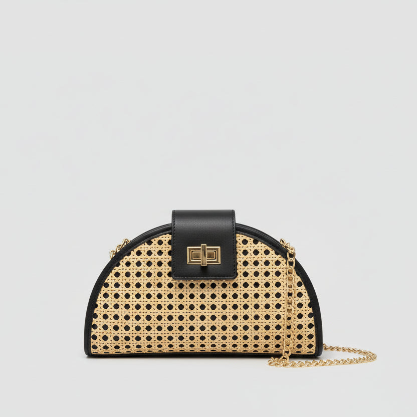 Straw bag