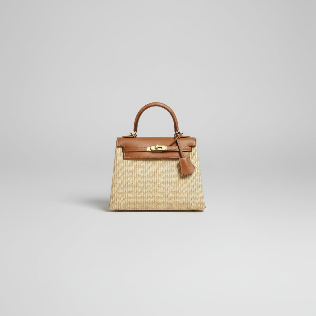 Straw bag