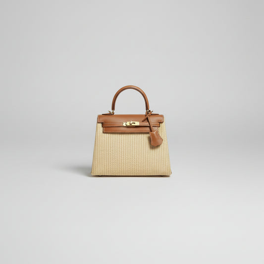 Straw bag