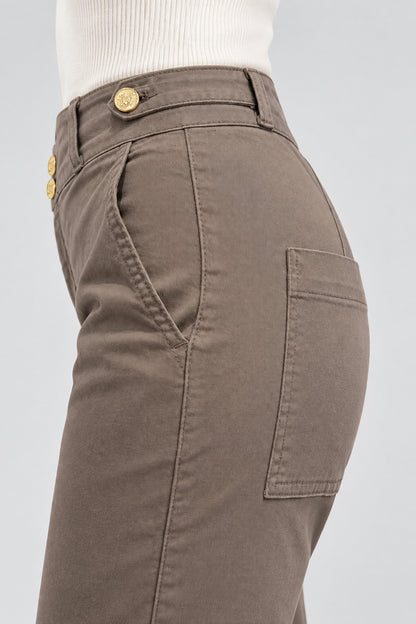 Calça wide leg