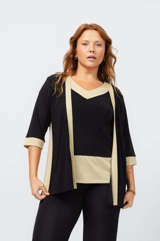 Blouse and jacket set