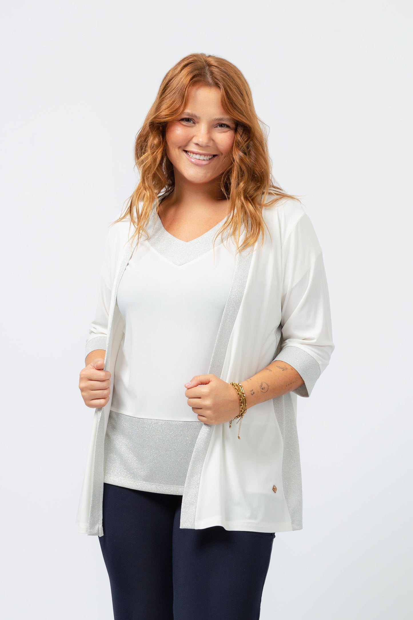 Blouse and jacket set