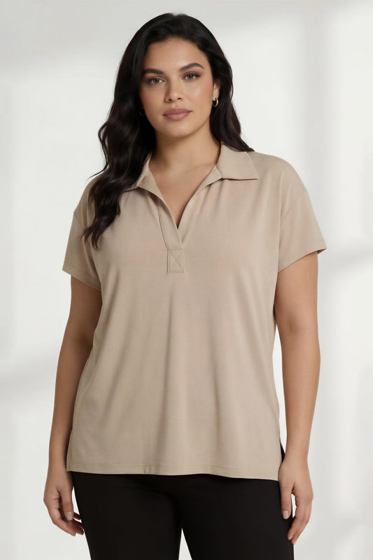 Plain polo shirt