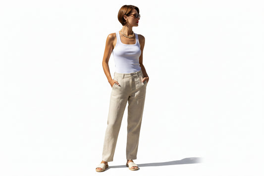 Plain ribbed top