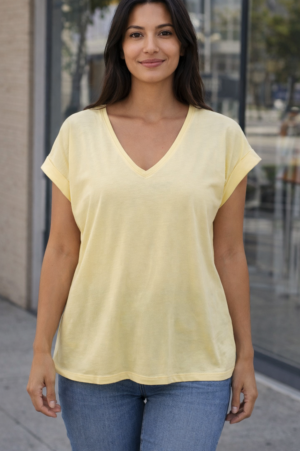 Plain basic t-shirt