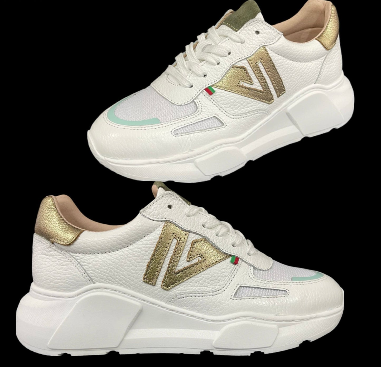 Sapatilha em pele Ref. 25013