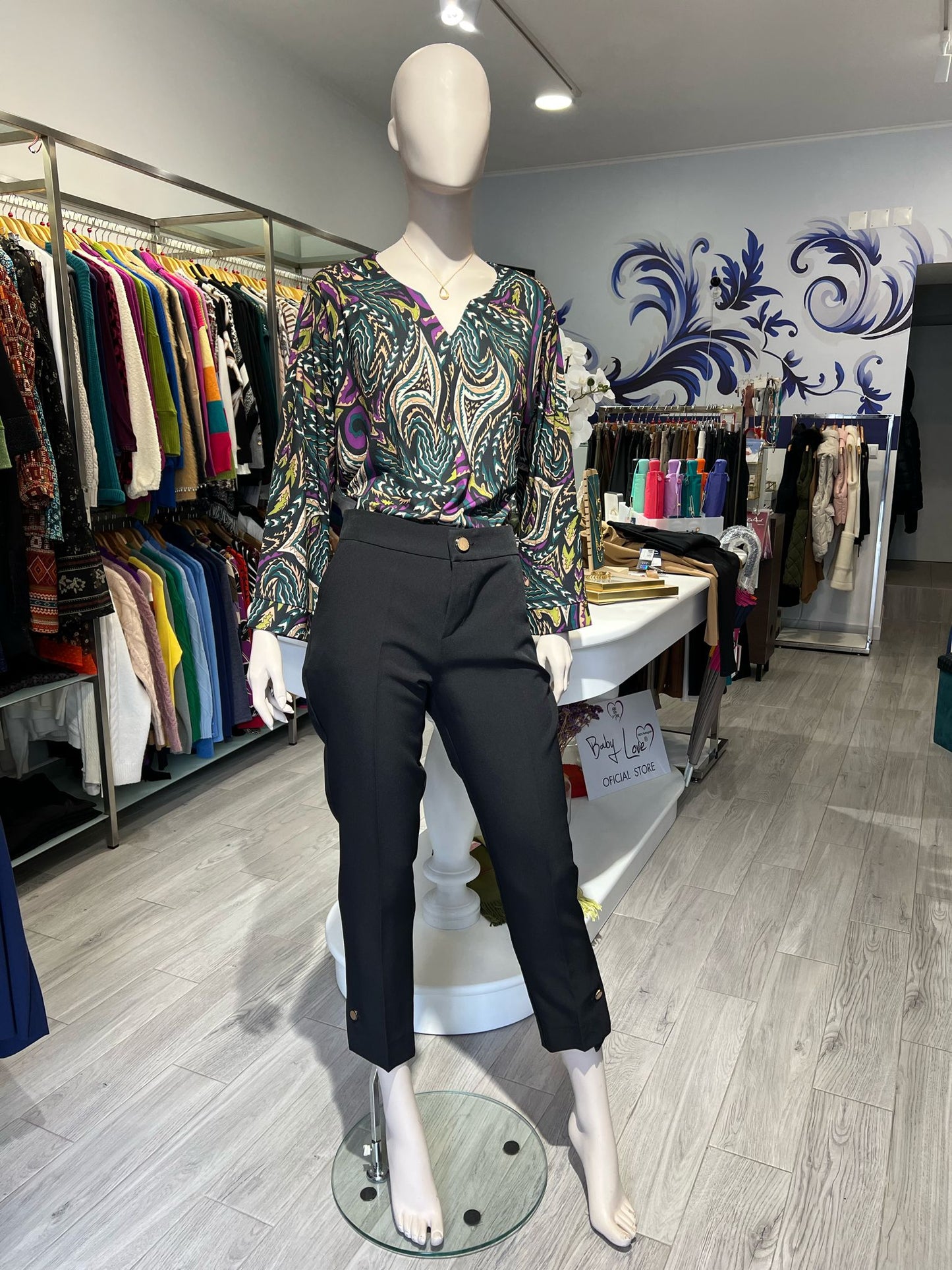 Calça lisa Ref. L3515