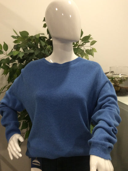 Camisola lisa gola redonda sem costura Ref. MK05