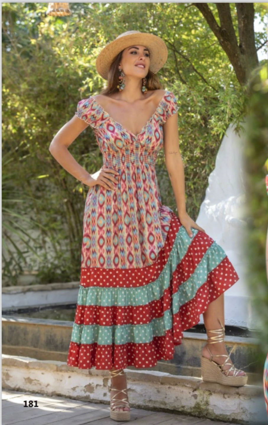Midi dress with print Ref. 1742375