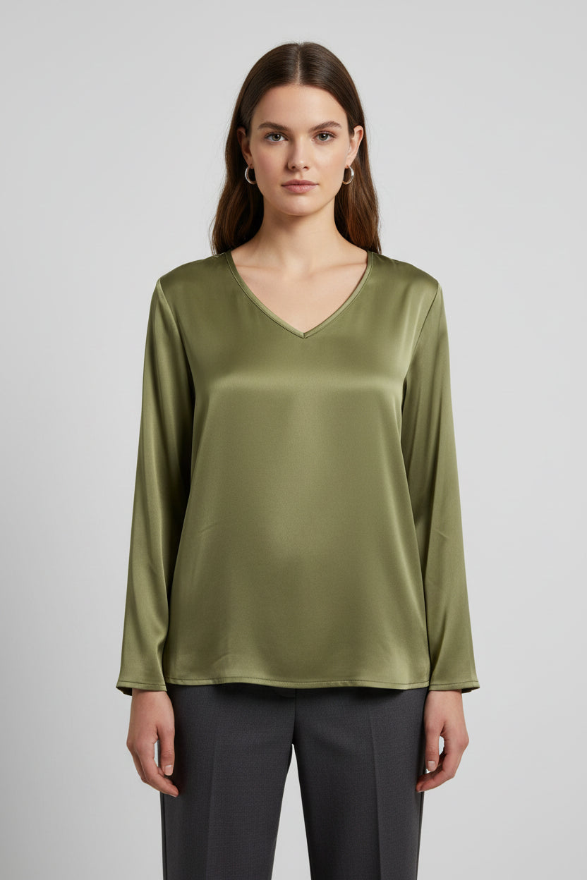 Plain long-sleeve tunic Ref. 23110218