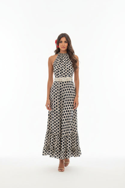 Long dress with polka dot pattern Ref. 2172374